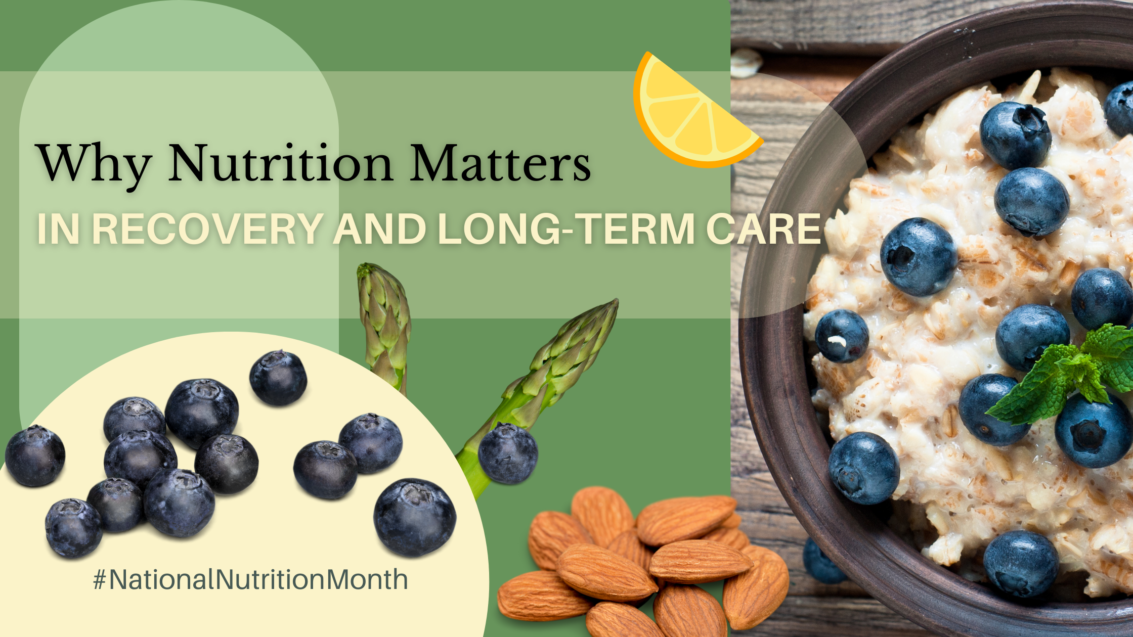 Why Nutrition Matters in Long-term Care Why Nutrition Matters in Long-term Care
