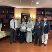 Eugene Oriol Memorial Schoalrship 2025 2025 Eugene Oriol Memorial Scholarship winners