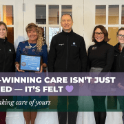 Holden Rehabilitation team receiving 2026 Partner in Wound Care Excellence award