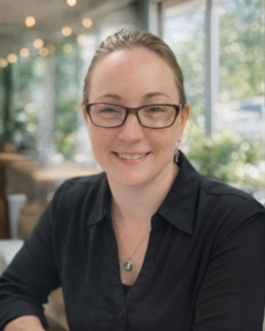 Jennifer Crowley, NHA, Administrator at Oakdale Rehabilitation & Skilled Nursing Center, smiling in professional headshot