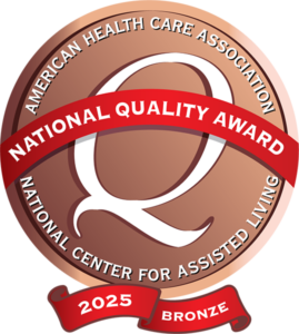 AHCA/NCAL National Quality Award β Bronze 2025 American Health Care Association / National Center for Assisted Living National Quality Award, Bronze level, 2025